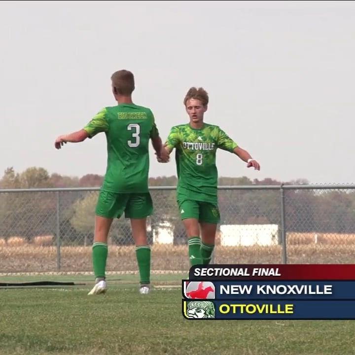 Ottoville shuts out New Knoxville 5–0 in sectional title game